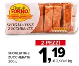 Todis Sfogliatine zuccherate offerta