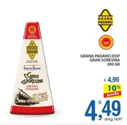 Qui Discount Grana padano dop GRAN SORESINA offerta