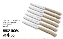 Esselunga COLTELLO TAVOLA offerta