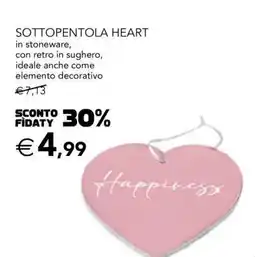 Esselunga SOTTOPENTOLA HEART offerta