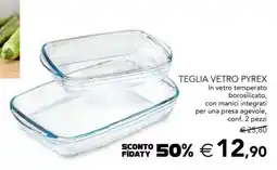 Esselunga TEGLIA VETRO PYREX offerta
