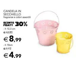 Esselunga CANDELA IN SECCHIELLO offerta