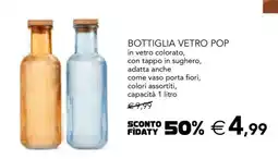 Esselunga BOTTIGLIA VETRO POP offerta