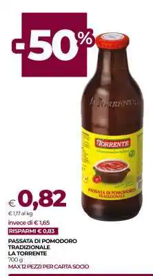 Coop Passata di Pomodoro Tradizionale La Torrente offerta