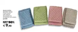 Esselunga BIANCHERIA BAGNO WAVE offerta