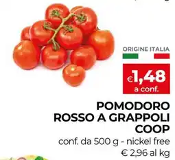 Coop POMODORO ROSSO A GRAPPOLI COOP offerta