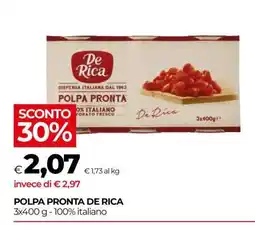 Coop POLPA PRONTA DE RICA offerta