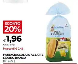 Coop PANE + CIOCCOLATO AL LATTE MULINO BIANCO offerta