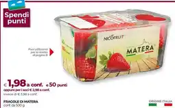 Coop FRAGOLE DI MATERA offerta
