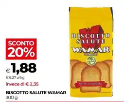 Coop Biscotto Salute Wamar offerta