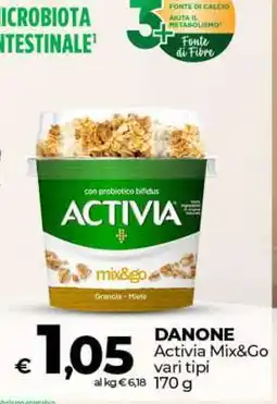 Coop Danone Activia Mix&Go offerta