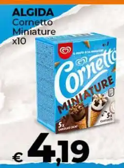 Coop ALGIDA Cornetto Miniature x10 offerta