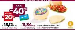 Coop FORMAGGIO MISTO MARZOLINO offerta