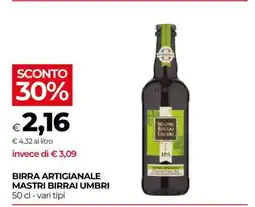 Coop Birra Artigianale Mastri Birrai Umbri offerta