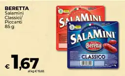 Coop BERETTA Salamini Classici/Piccanti 85 g offerta