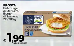 Coop FROSTA Fish Burger di Merluzzo/Burger di Salmone offerta