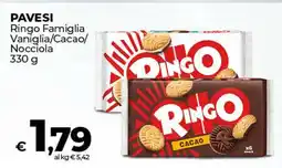 Coop Pavesi Ringo Famiglia Vaniglia/Cacao/Nocciola offerta