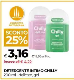 Coop Detergente Intimo Chilly offerta