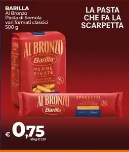Coop BARILLA Al Bronzo offerta