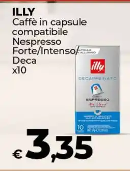 Coop ILLY Caffè in capsule offerta
