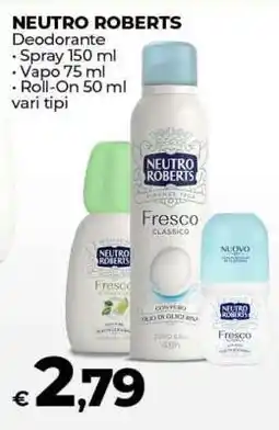 Coop NEUTRO ROBERTS Deodorante offerta