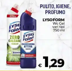 Coop Lysoform WC Gel offerta
