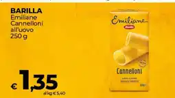 Coop BARILLA Emiliane Cannelloni all’uovo offerta