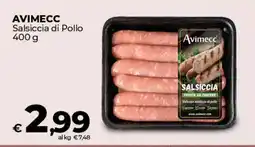 Coop AVIMECC Salsiccia di Pollo offerta