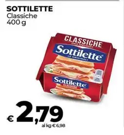 Coop Sottilette offerta