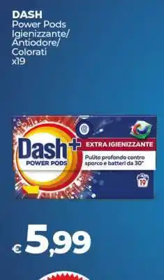 Coop DASH POWER PODS offerta