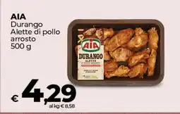 Coop AIA Durango Alette di Pollo Arrosto offerta