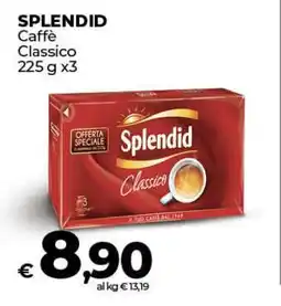 Coop Splendid Caffè Classico offerta