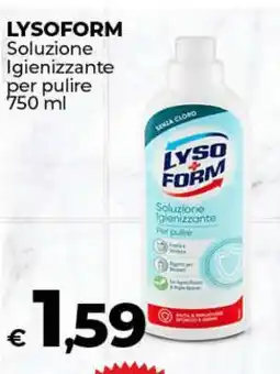 Coop LYSOFORM offerta