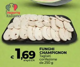 Coop Funghi Champignon offerta