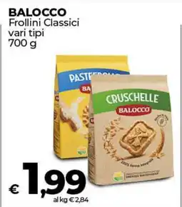 Coop BALOCCO Frollini classici offerta