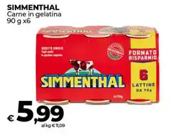 Coop SIMMENTHAL Carne in gelatina offerta