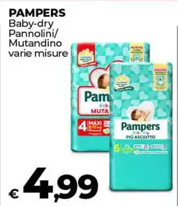 Coop PAMPERS offerta