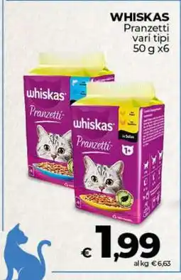 Coop Whiskas Pranzetti offerta