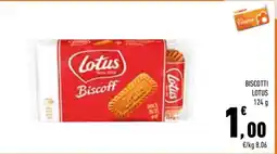 Conad BISCOTTI LOTUS offerta