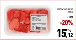 Conad Bocconcini di Bovino Adulto offerta