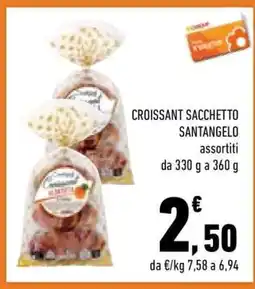 Conad CROISSANT SACCHETTO SANTANGELO offerta