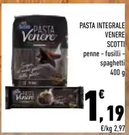 Conad PASTA INTEGRALE VENERE SCOTTI offerta