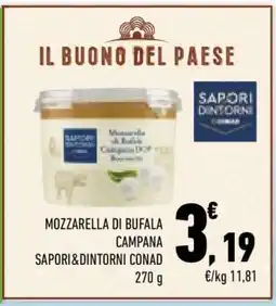 Conad MOZZARELLA DI BUFALA CAMPANA offerta