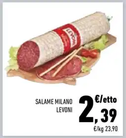 Conad SALAME MILANO LEVONI offerta