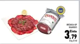 Conad BRESAOLA IGP RIGAMONTI offerta