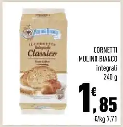 Conad CORNETTI MULINO BIANCO integrali offerta
