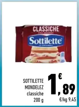 Conad SOTTILETTE MONDELEZ offerta