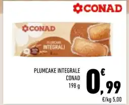 Conad PLUMCAKE INTEGRALE offerta