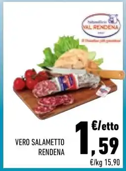 Conad VERO SALAMETTO RENDENA offerta