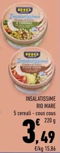 Conad Insalatissime Rio Mare offerta